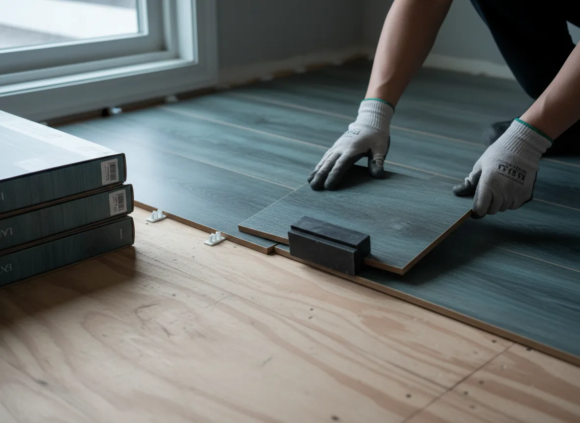 Luxury Vinyl Plank Installation company in George, IA